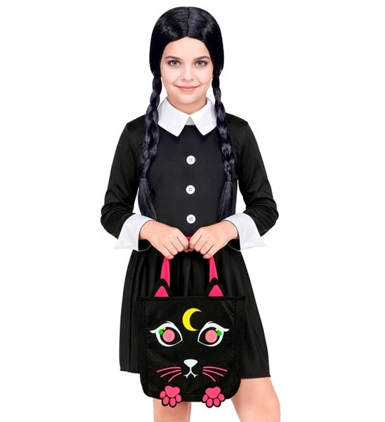 ”Trick or Treat”-väska med kattmotiv