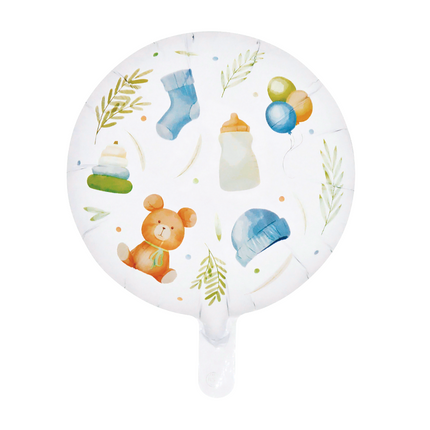 Födelsballong med helium, 46 cm