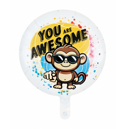 Aap Helium Ballon You Are Awesome Leeg 45cm