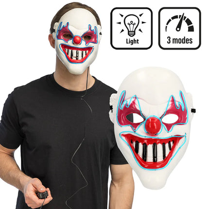 LED-mask – Clown