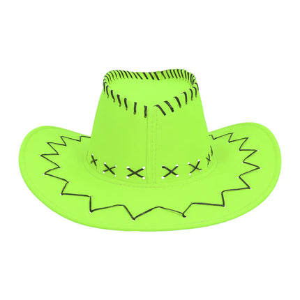 Cowboyhatt Savanne, neongrön, UV