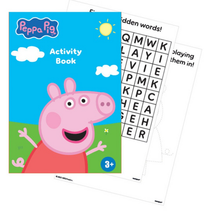 4 PEPPA PIG PTY ACTIVITY BOOKS