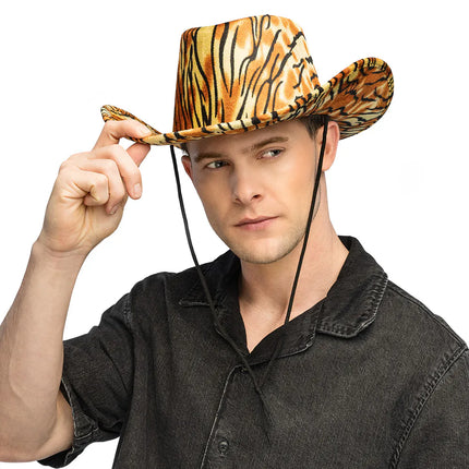 Cowboyhatt Vild tiger