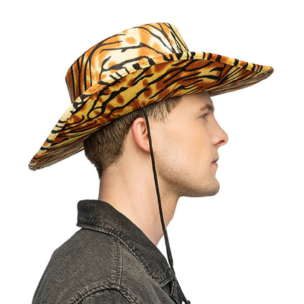 Cowboyhatt Vild tiger