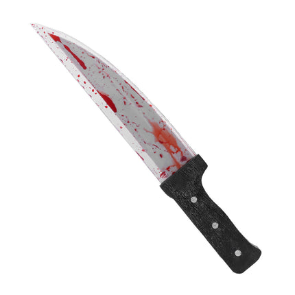 Halloween Låtsaskniv med blod 39cm
