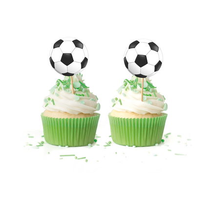 Voetbal Cocktailprikkers 12st
