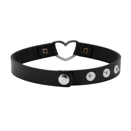 Halsband med hjärta