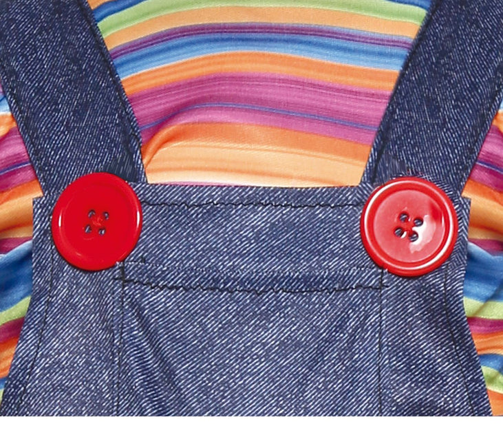 Halloween kostym Baby stygg docka