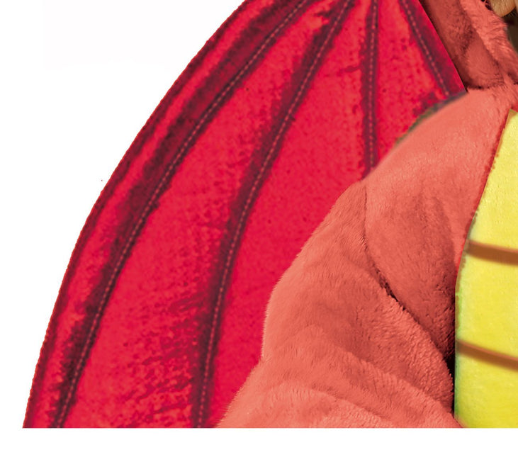 Drakdräkt Baby Röd