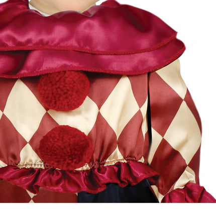 Halloween Kostym Baby Skräck Clown