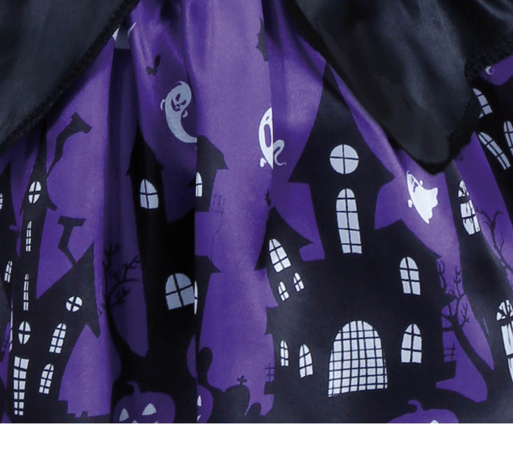 Halloweenkostym Baby Häxa Lila