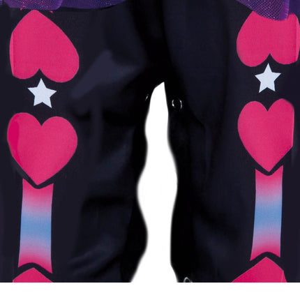 Halloweenkostym Baby Skelett Rosa