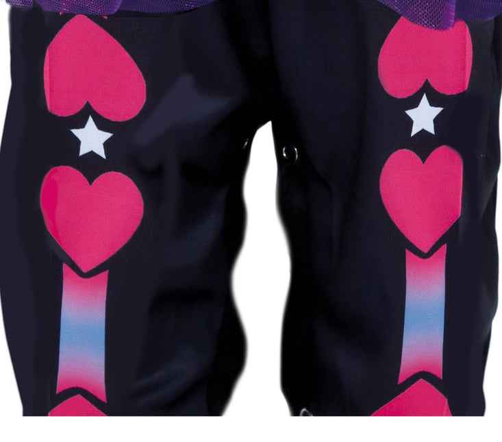 Halloweenkostym Baby Skelett Rosa