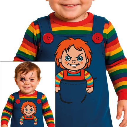 Halloween-dräkt: Baby Chucky
