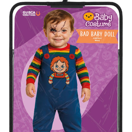 Halloween-dräkt: Baby Chucky