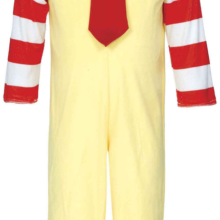 Halloween-dräkt för bebis – McDonald's-clown