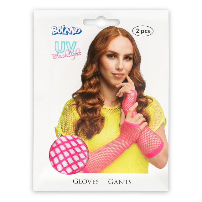 Visnet Handschoenen Regenboog Lang