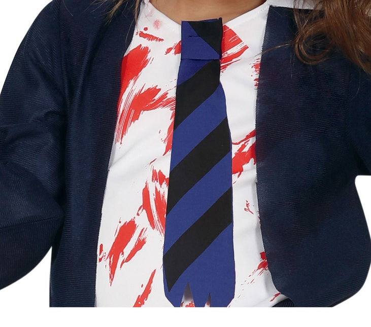 Halloween Kostym Flicka Zombie Scholar