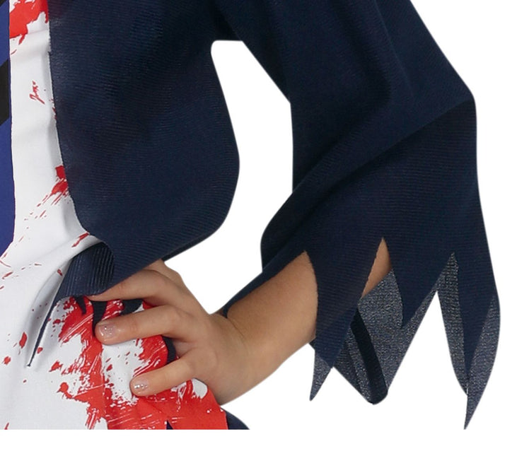 Halloween Kostym Flicka Zombie Scholar