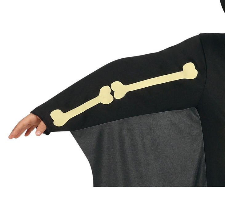 Halloween kostym barn fladdermus skelett