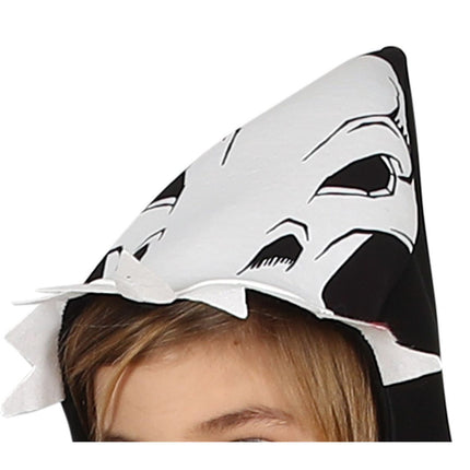 Fladdermus Halloween Kostym Barn Skelett