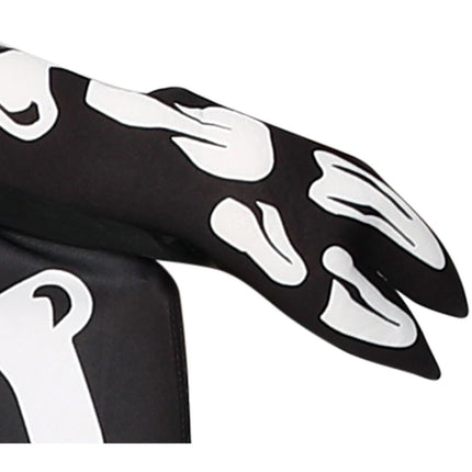 Fladdermus Halloween Kostym Barn Skelett