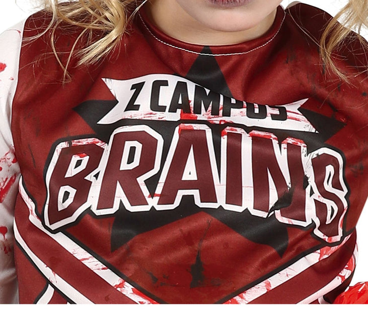 Halloween Kostym Cheerleader Flicka