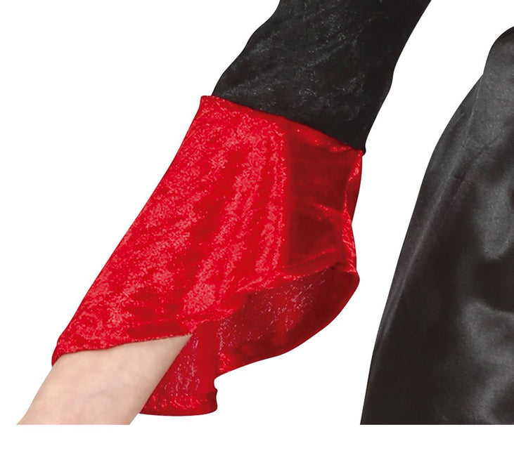 Vampyr Halloween Kostym Flicka Röd