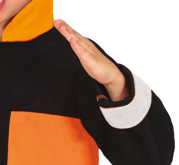 Ninja Dräkt Pojke Orange Svart