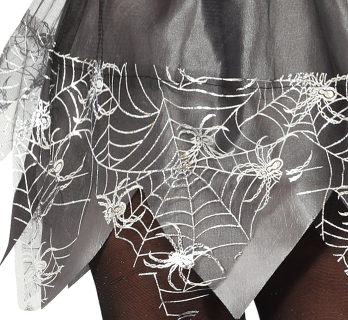 Häxa Halloween Kostym Dam Silver