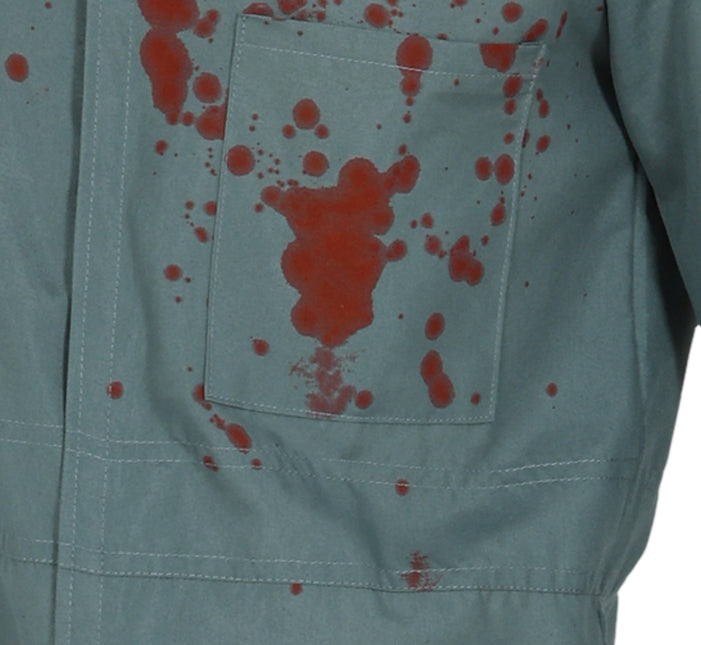 Psycho Halloween-dräkt Overall för män