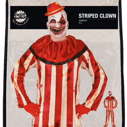 Killer clown Halloween Kostym Herr