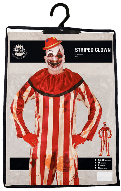 Killer clown Halloween Kostym Herr