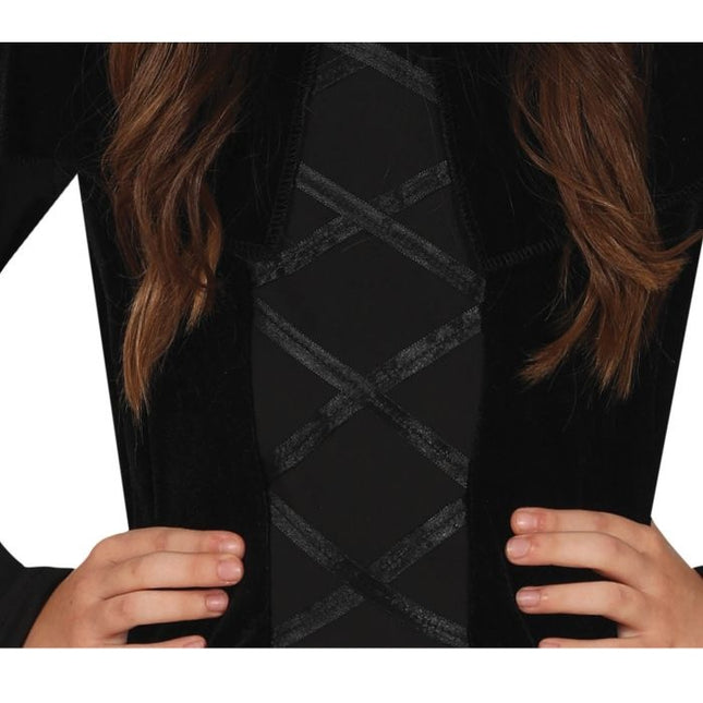 Spöke Halloween Kostym Flicka Svart