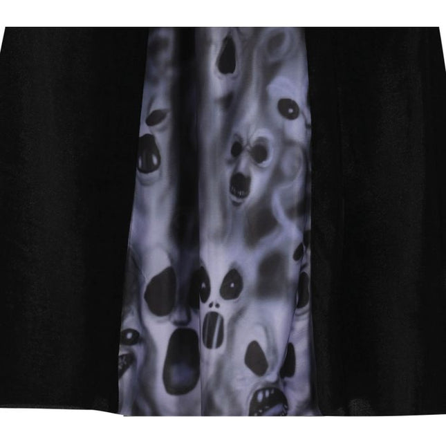 Spöke Halloween Kostym Flicka Svart