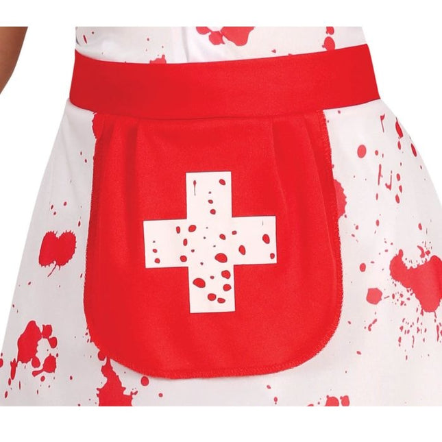 Syster Halloween Kostym Flicka Blod