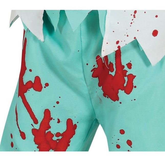 Doktor Halloween Kostym Barn Blod