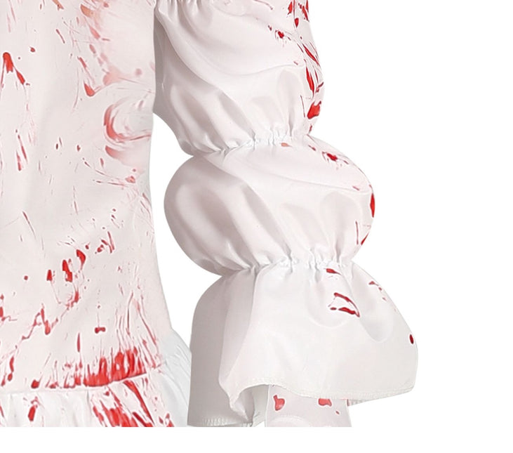 Clown Halloween Kostym Män Blodiga