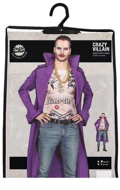 Suicide Squad Halloween Kostym Herr