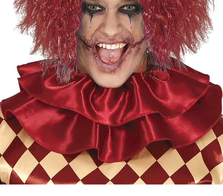 Skräck Clown Halloween Kostym Herr Röd