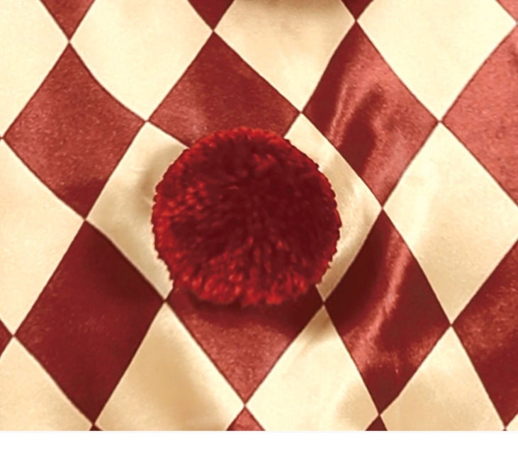 Skräck Clown Halloween Kostym Herr Röd