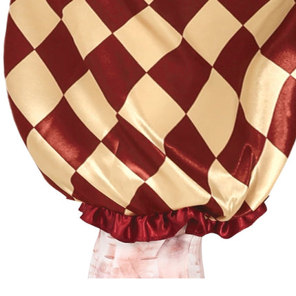 Skräck Clown Halloween Kostym Herr Röd