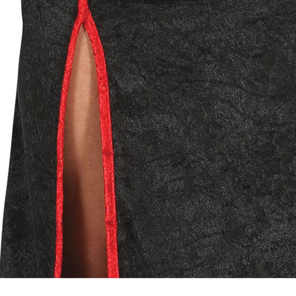 Vampyr Halloween Kostym Dam Röd