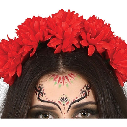 Dia De Los Muertos Klänning Dam