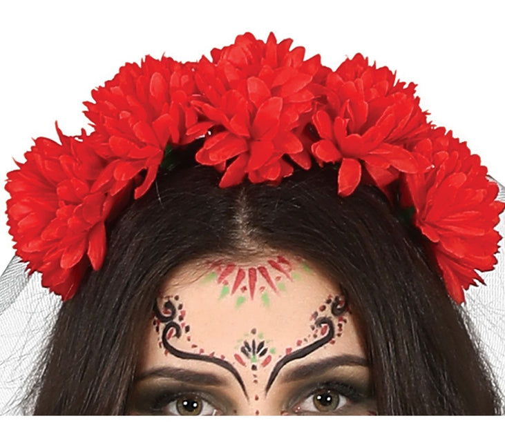 Dia De Los Muertos Klänning Dam