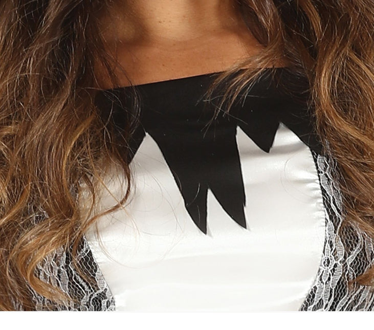 Spökbrud Halloween Kostym Dam Svart