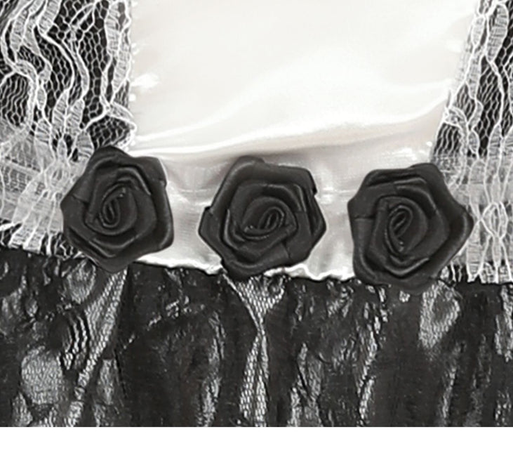 Spökbrud Halloween Kostym Dam Svart