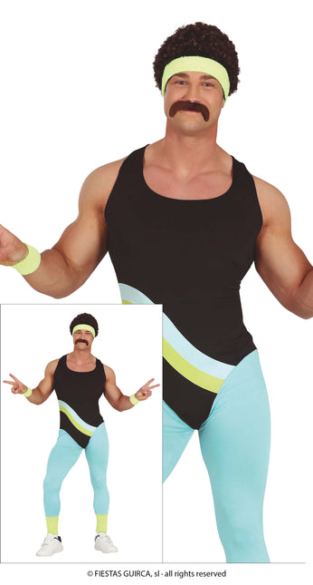 Atletdräkt Herr Blå