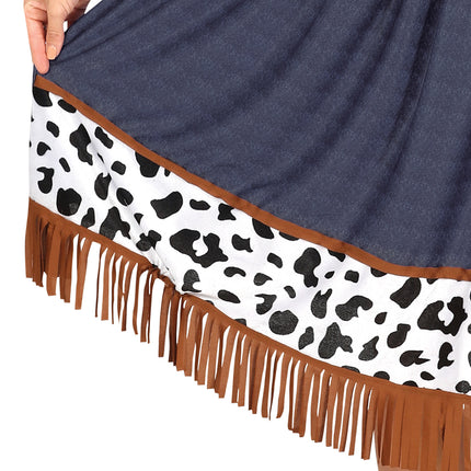 Cowgirl Kostym Dam 2 delar