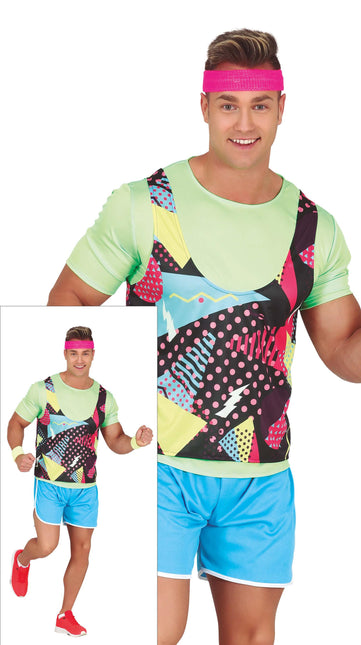 Idrottsmanskostym Herr Färgad